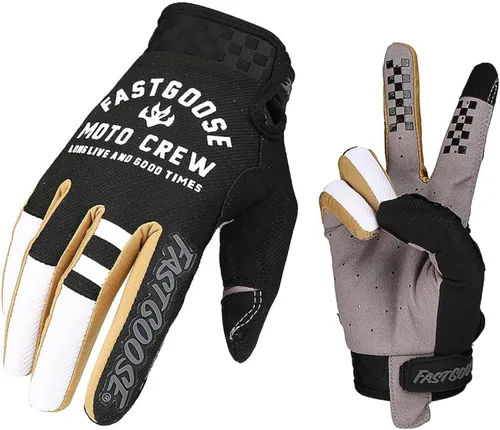 Miniatura 5 de Guantes de motocicleta para hombres y mujeres para pantalla táctil, guantes de equitación de montaña para motocross, escalada de suciedad