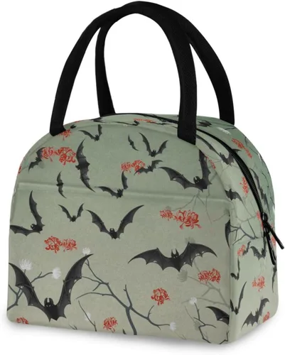 Miniatura 22 de Bolsa de almuerzo Axolotl para mujeres, hombres y niños, lonchera aislada reutilizable para oficina, trabajo, escuela, picnic, caminata Reusable