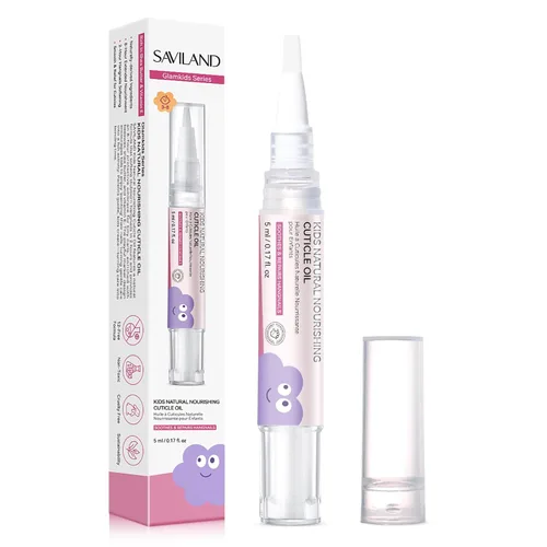 Miniatura 13 de SAVILAND Pluma de aceite natural para cutículas: 6 piezas de aceite revitalizante para uñas con vitamina E, repara cutículas durante la noche