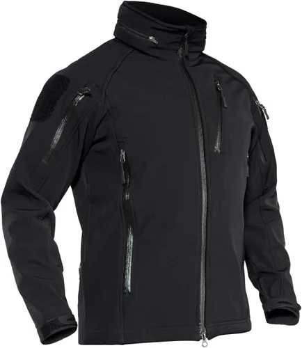 Miniatura 3 de TACVASEN Special Ops - Chaqueta táctica para hombre, resistente al agua, softshell y desmontable, con capucha