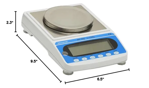 Miniatura 11 de Brecknell Balanza de pesaje de precisión, 21.16 oz x 0.00 oz (MBS-600)