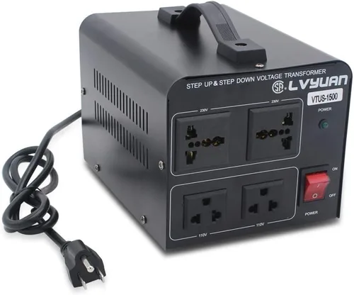 Miniatura 9 de Cantonape Convertidor de transformador de voltaje de 800 vatios de aumento y bajada de 110-120 voltios a 220-240 voltios y de 220-240 voltios a
