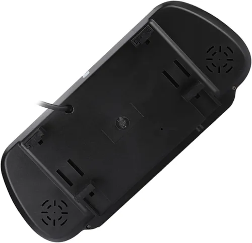 Miniatura 4 de DAN&DRE Espejo retrovisor 7 "LCD cámara de visión trasera negro espejo monitor coche furgoneta camión autobús control remoto AV1 AV2 720P 120 °
