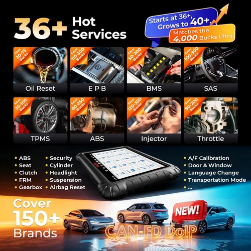 Miniatura 5 de Autel Maxisys MS908P MS906 DS808 Escáner de diagnóstico de automoción, herramienta de escaneo para lector de códigos, herramienta de programación ECU