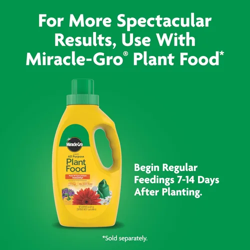 Miniatura 11 de Miracle-Gro Solución de inicio rápido para plantar y trasplante, para plantas de flores y vegetales, mezcla concentrada con agua, 48 onzas.