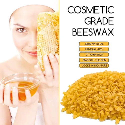 Miniatura 3 de TRINIDa Bolitas de cera de abeja amarilla 5LB (80 oz), bolitas de cera de abeja orgánicas para velas DIY, cera de abeja para hacer velas, cuidado