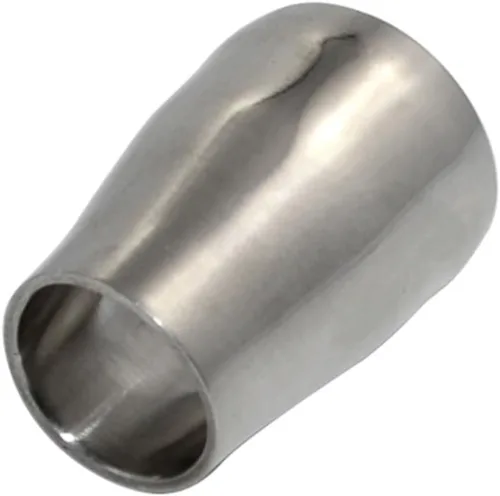 25MM a 19MM 1" a 0.75" Tubo OD Sanitario Concéntrico Reductor Acoplamiento, Acero Inoxidable 316 Instalación de Tubería