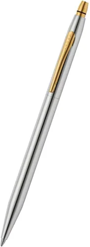 Miniatura 10 de Bolígrafo recargable Cross Click, presentado en una caja de regalo para todos los días - Punta mediana, tinta negra, cromo