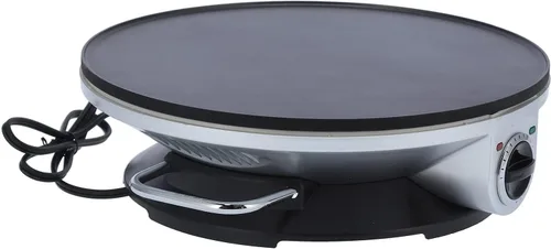 Máquina de panqueques, antiadherente de tres controles de temperatura, fabricante de crepé eléctrico de 13 pulgadas para hotel para uso doméstico