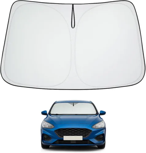 Miniatura 94 de Proadsy Parasol para parabrisas actualizado 2025, ajuste personalizado Dodge RAM 1500 2Dr 2019-2024 2025, 4 capas, plegable, protector de parasol