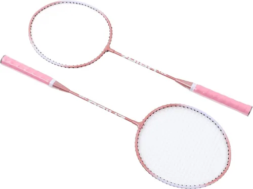 Miniatura 6 de Raqueta de bádminton, marco en forma de T, agarre antideslizante, raqueta profesional para principiantes, estudiantes, entrenamiento, escuela