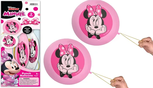 Miniatura 7 de JA-RU Disney Micky (2 globos de punzón) Juguete inflable para aliviar el estrés y aliviar el estrés para niños. Mickey-7807-1