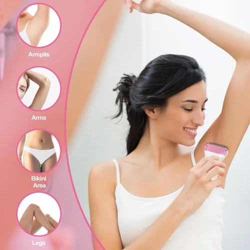 Miniatura 2 de Electric Razors for Women & Bikini Trimmer for Sensitive Skin - Hypoallergenic Cordless Foil Shaver Painless Body Hair Removal for
