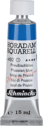 Miniatura 165 de Schmincke - HORADAM® AQUARELL - acuarelas de los mejores artistas, carmín permanente - 0.5 fl oz 353 carmín permanente