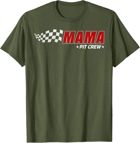 Miniatura 49 de Mama Pit Crew Race Car Birthday Family Matching Pit Crew Camiseta