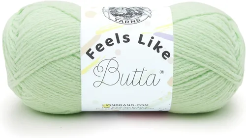 Miniatura 47 de Lion Brand Yarn - Hilo Feels Like Butta, hilo aterciopelado suave para tejer y hacer ganchillo, paquete de 1, Negro