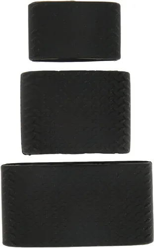 Bandas de corte de peluquero, 3 unidades, bandas de silicona antideslizantes para herramienta de peluquero, funda protectora para peluquero, manga
