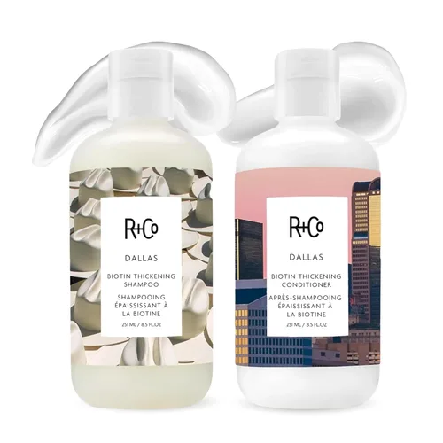Miniatura 10 de R+Co Atlantis - Juego de champú y acondicionador hidratante B5 Hidratación profunda y reparación para cabello seco Vegano + libre de crueldad