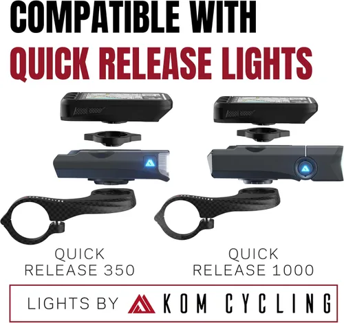 Miniatura 7 de KOM Cycling Wahoo Elemnt - Soporte compatible con múltiples computadoras Wahoo, incluyendo Wahoo Elemnt Bolt, Elemnt Roam, Elemnt Mini y Elemnt