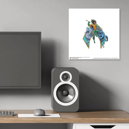Miniatura 5 de Trends International Gallery Pops DC Comics Movie Aquaman and the Lost Kingdom - Póster gráfico de pared con emblema de Aquaman, 12.00 x 12.00