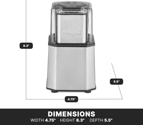 Miniatura 3 de Waring Commercial WSG30 Licuadora eléctrica de uso medio para especias