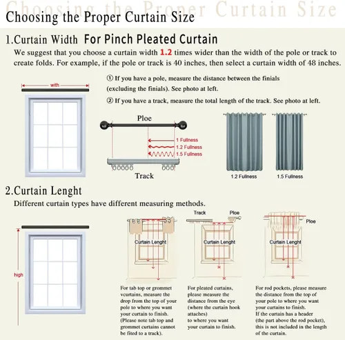 Miniatura 6 de Cortinas beige para sistema de pista, cortinas de lino sintético plisadas, 85% opacas, con aislamiento térmico personalizado, cortinas de protección