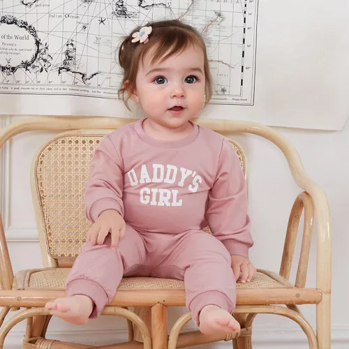 Miniatura 2 de Engofs Conjunto de ropa de 3 piezas para bebé recién nacida para otoño e invierno
