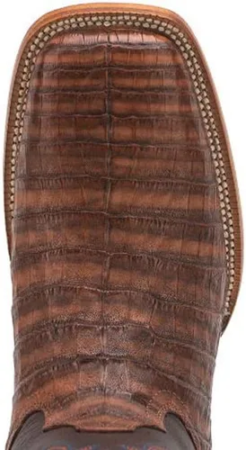 Miniatura 4 de R. Watson SQ Toe Caiman Belly - Bota de coñac RW2503-2