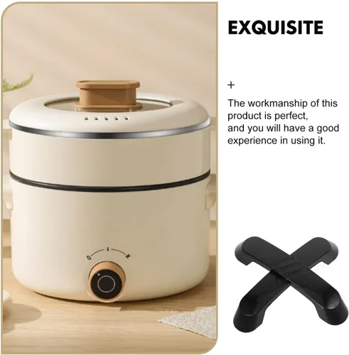 Miniatura 4 de Mango de tapa para olla arrocera eléctrica triangular universal, perilla de repuesto de plástico resistente para utensilios de cocina, compatible