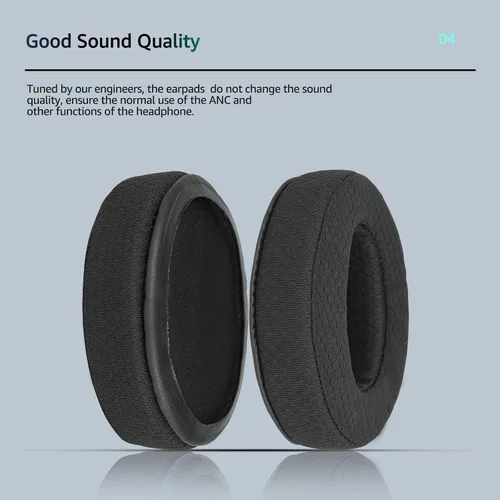 Miniatura 5 de Almohadillas de repuesto especializadas para auriculares Sennheiser, se adapta a HD4.50BT/HD4.50/HD4.50BTNC/HD458BT/HD450/HD450BT, almohadilla