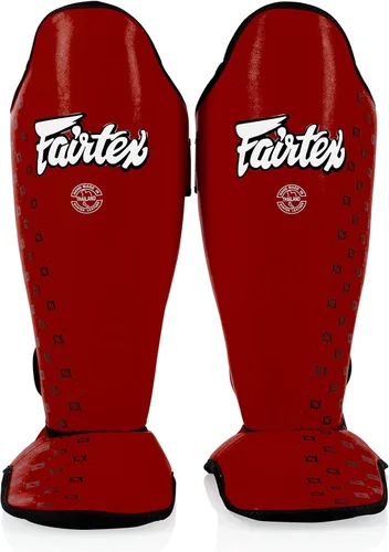 Miniatura 6 de Fairtex Espinilleras SP5 Muay Thai para hombres, mujeres, niños Las espinilleras son premium, ligeras y duraderas Protección extendida para Negro
