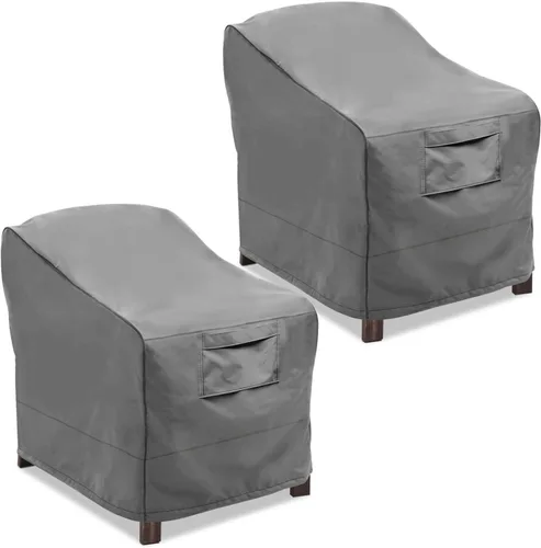 Miniatura 16 de Vailge Fundas para Sillas de Patio, Funda de Asiento Profundo para Tumbona, Fundas para Muebles de Patio al Aire Libre Resistentes e Impermeables