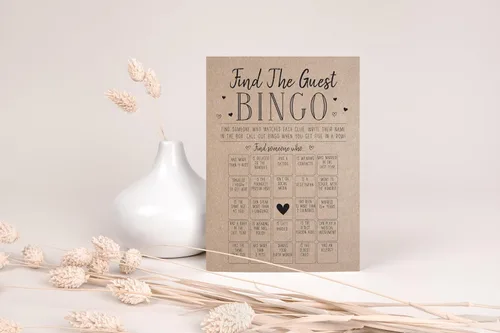 Miniatura 7 de Your Main Event Prints Juegos de despedida de soltera, actividades divertidas, estilo minimalista Kraft (¿Qué tan bien conoces a la pareja?) – 50