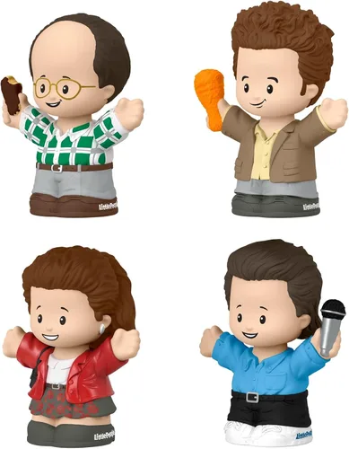 Miniatura 4 de Little People Collector Seinfeld TV Series Edición especial en caja de regalo para adultos y fanáticos, 4 figuras