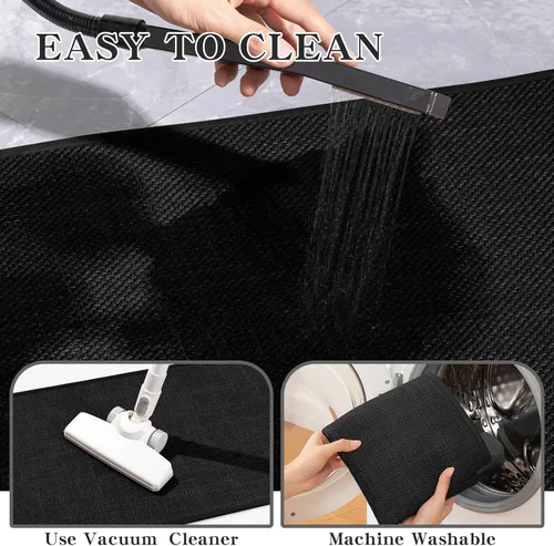 Miniatura 7 de chakme Alfombras de baño de 24 x 17 pulgadas, ultrafinas y antideslizantes, de secado rápido, absorbentes, para suelo de baño