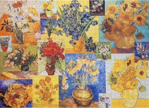 Miniatura 8 de Rompecabezas prémium de 1000 piezas de Paul Cezanne para adultos, sin reflejos, suave al tacto, fabricado en Estados Unidos, ideas de regalo