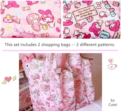 Miniatura 3 de Kerr's Choice Bolsa de comestibles portátil ligera Bolsa de compras de gran capacidad Bolsa de asas reutilizable duradera Accesorios de viaje