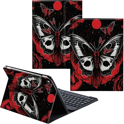 Miniatura 66 de Para Samsung Galaxy Tab S6 Lite Funda 2022/2020 Teclado Inalámbrico Desmontable Y Cubierta De Soporte De Cuero PU Funda Protectora Para Samsung