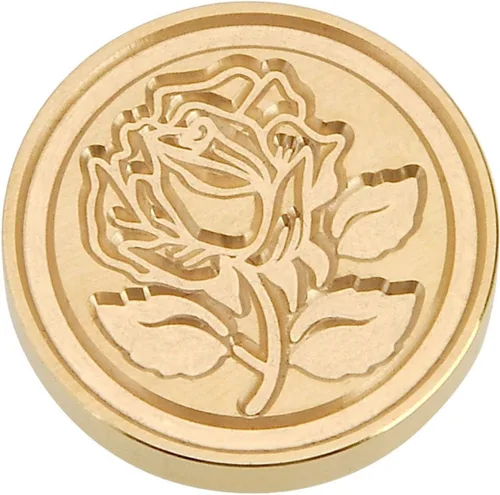 Miniatura 5 de El juego de sellos de cera The Rose, Yoption, sello de cera vintage clásico, juego de sellos retro, con caja de regalo (The Rose #3)