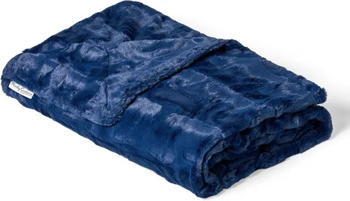 Miniatura 15 de Manta Minky Couture Sorbet - Manta Ultra Suave para Comodidad Sedosa y Suave - Manta Decorativa Premium - Tela de Peso Medio, Transpirable - Lavable