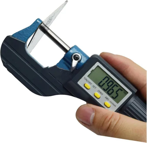 Miniatura 6 de Micrometro Digital Electrónico Exterior, Micrómetro Digital 0-1"/25MM Rango de Medición, Herramientas de Medición Profesionales Pulgadas/Sistema
