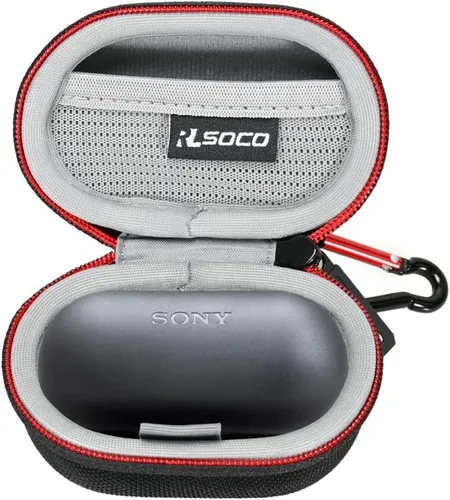 Miniatura 5 de RLSOCO Funda de transporte para auriculares Sony WF-XB700 verdaderamente inalámbricos Bluetooth (solo funda)