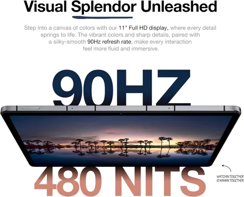 Miniatura 2 de AGM PAD P2 Tablet Android 14 de 11 pulgadas, 90Hz 480 Nits 1920 x 1200 FHD+ pantalla IPS, MTK G99, certificado Widevine L1, altavoces estéreo Quad