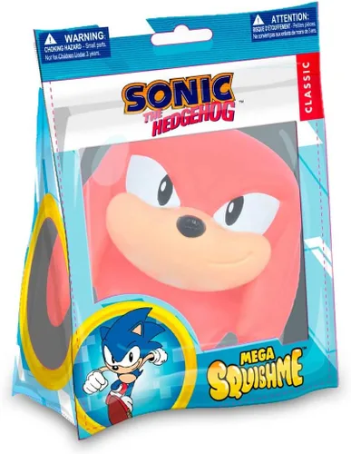 Miniatura 5 de Just Toys Sonic The Hedgehog Mega SquishMe – Knuckles Squishy con Licencia Oficial, Espuma de Elevación Lenta – 6″ - Sonic, Knuckles, Tails, Amy