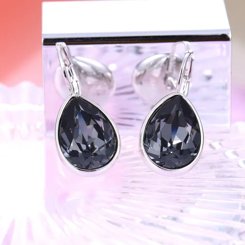 Miniatura 3 de Xuping Jewelry Fashion Huggies Crystal Earring for Women
