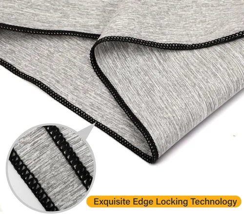 Miniatura 3 de Paquete de 12 toallas de gimnasio de microfibra de secado rápido para hombres y mujeres, equipo de entrenamiento para fitness, yoga, ejercicio