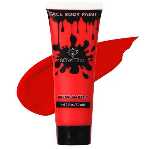 Miniatura 18 de Bowitzki Pintura facial y corporal, 2 onzas, maquillaje en crema, 2.0 fl oz, pintura facial a base de agua, efectos especiales para adultos y niños