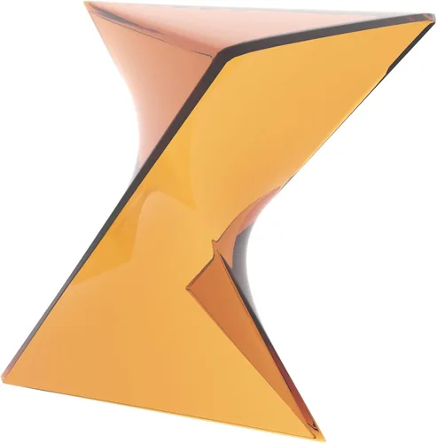 Miniatura 36 de LeisureMod Randolph - Mesa auxiliar apilable de 15.75 pulgadas, resistente a la intemperie, versátil mesa auxiliar triangular de plástico para sala