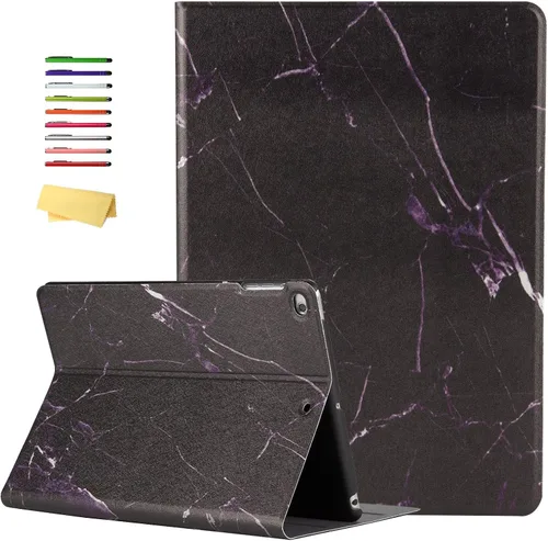 Miniatura 27 de Funda para iPad de 6ª/5ª generación de 9.7 pulgadas 2018/2017, para iPad Air 2/Air 1 con soporte, soporte para lápices, bolsillo