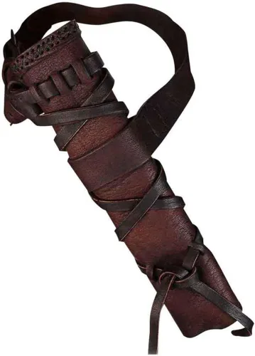 Miniatura 11 de BLESSUME Cinturón medieval de caballero con espada rana funda de estoque, soporte de vaina de estoque, 1 unidad